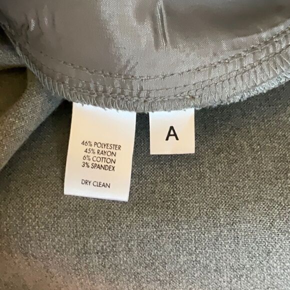 LOFT size 10 tall gray winter weight pants - Picture 10 of 10